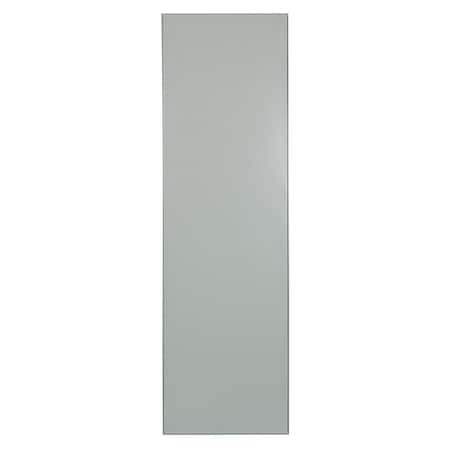 ASI GLOBAL PARTITIONS 58" x 34" Panel Toilet Partition, Cellular Honeycomb, Gray 40-7133350-25
