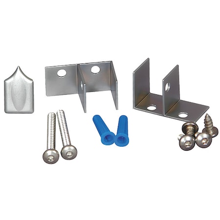 Asi Global Partitions Return Headrail, Aluminum 40-8448100