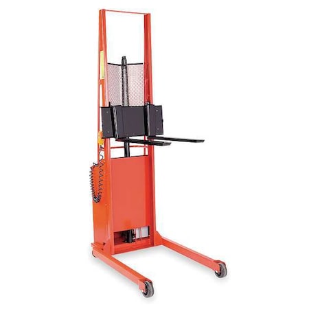 Wesco Hyd Stacker, 1000 lb, 76 In Lift, 92 In H 261030