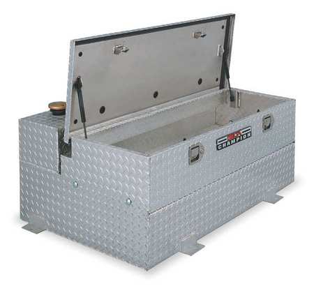 CRESCENT JOBOX 74 Gallon L-Shaped Tank with Removable Chest Aluminum Fuel-N-Tool™ Combo Tank With Chest 433000