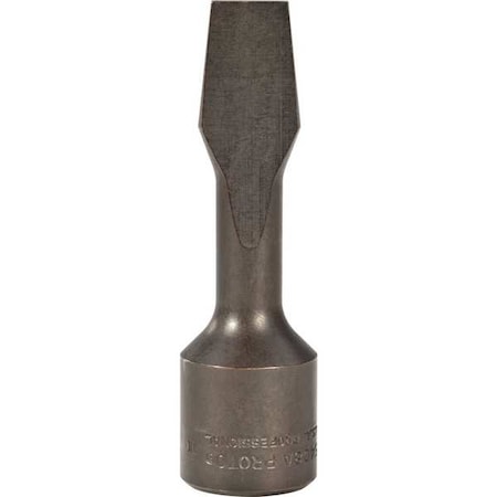 Proto 1/2 in Drive Slotted Socket Bit SAE 1/2 in Tip, 3 5/32 in L J5408A