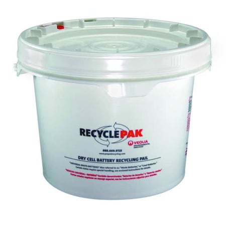 RECYCLEPAK Veolia BatteryRecyclingKit, 12-39/64"x10-23/64" SUPPLY-041