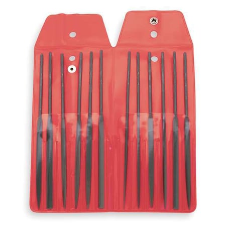 Crescent Nicholson 12 Piece 6-1/4" 2 Cut File Assortment T37761