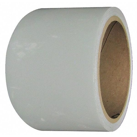Condor Floor Marking Tape, vinyl, No Legend, White, 3 in W., 7 mil Thickness 78143