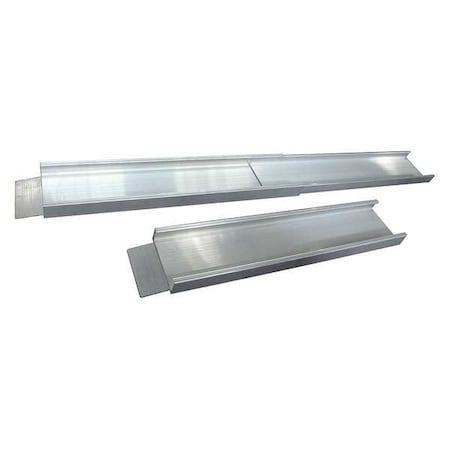 Zoro Select Wheelchair Ramp, 550 Lb, L 88 In, PR 1F133