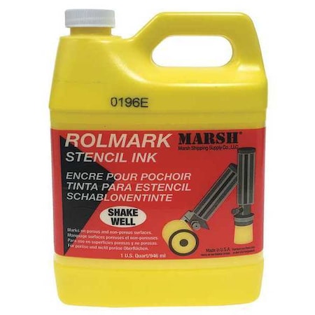 MARSH Stencil Ink, Yellow 20926