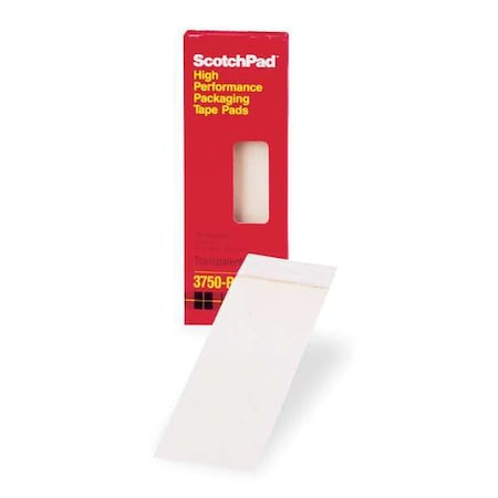Scotch Packaging Tape, 0.15m L, 50.8mm W, PK40 3750P