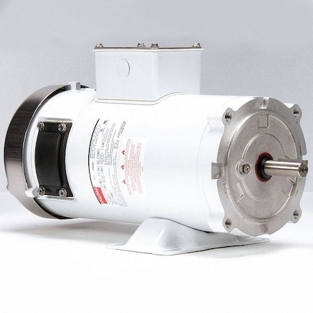 Dayton Wshdwn DC Mtr, PM, TEFC, 1 HP, 1750rpm, 90VDC 1F642A