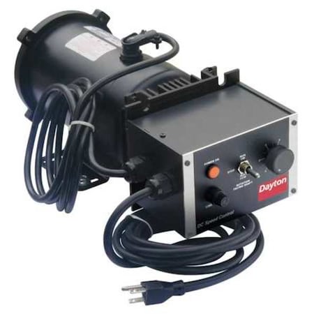Dayton Adjustbl Speed Motor, Perm Magnet DC, 3/4 1F796
