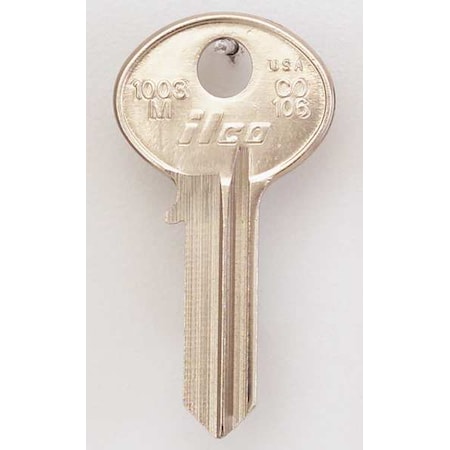 Kaba Ilco Key Blank, Type CO106, PK10 1003M-CO106