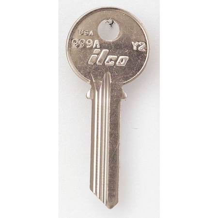 Kaba Ilco 999a Y2 7 89 Key Blank Brass Type Y2 6 Pin Pk10 Zoro Com