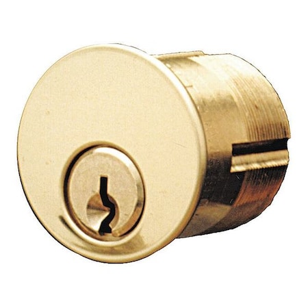 Kaba Ilco Lockset Cylinder, Satin Chrome, Keyway Type Yale(R) 8, 5 Pins, PK2 7165YA2-26D-KA2