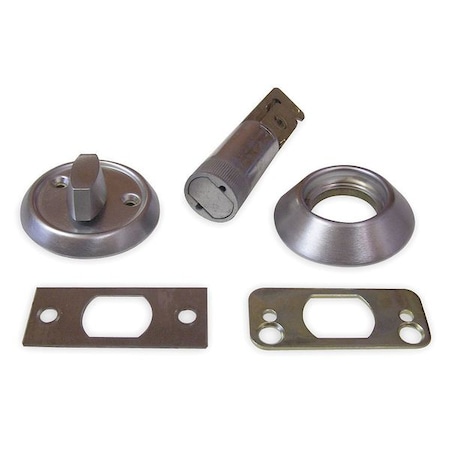 Kaba Ilco Deadbolt, HD, Satin Chrome 45-1-6-04-26D-0