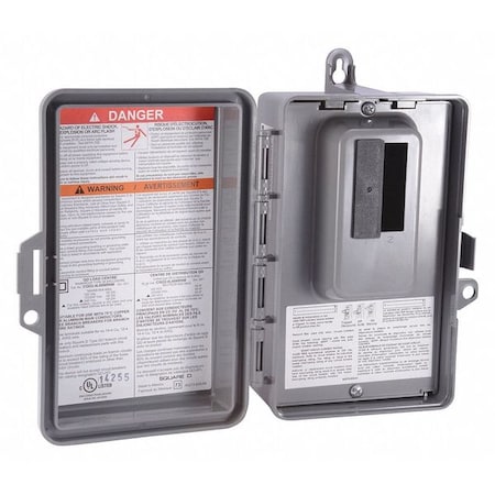 Square D Load Center, 2 Spaces, 60A Amps, 120/240V AC QO24L60NRNM