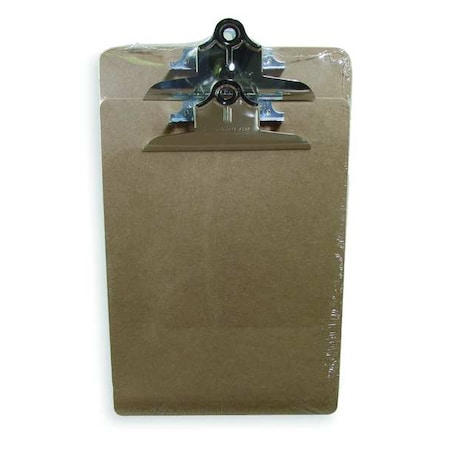 Zoro Select 8-1/2" x 11" Clipboard, Light Brown, PK2 05724
