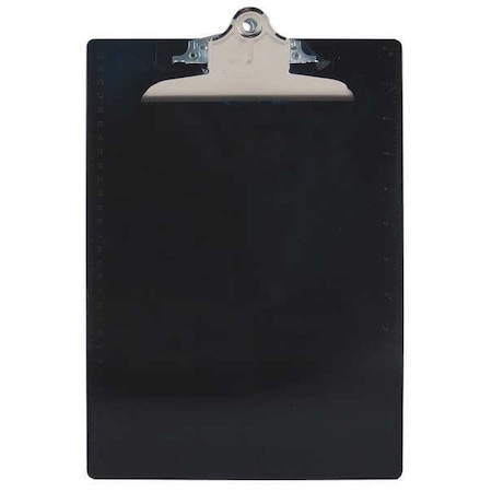 Zoro Select 8-1/2" x 11" Clipboard, Black 1GEJ4