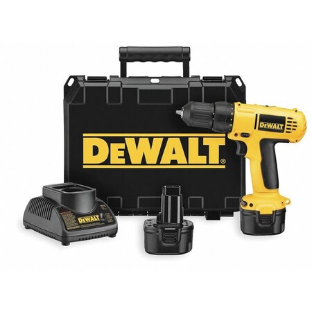 Dewalt 9.6V 3/8" (10mm) Cordless Compact Drill/Driver Kit DC750KA
