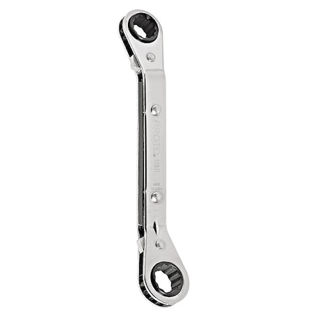 Proto Ratcheting Box Wrench, Double Box End J1183T