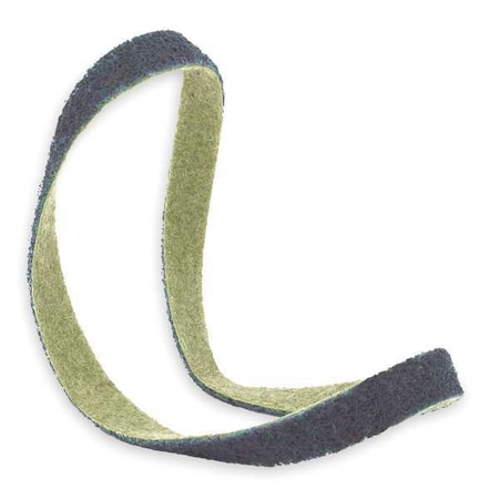 Arc Abrasives Sanding Belt, 3/4 in W, 20 1/2 in L, Non-Woven, Aluminum Oxide, Not Applicable Grit, Very Fine 6300802053