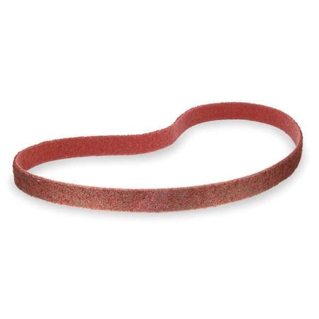 ARC ABRASIVES Sanding Belt, 2 in W, 60 in L, Non-Woven, Aluminum Oxide, Not Applicable Grit, Medium, Z-WEB 64020602