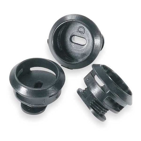 Abb Mounting Clip, Black, 8.50 in L, Black, PK25 UMC