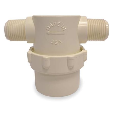 Ron-Vik Line Strainer, Low Profile, 1/2", MNPT 7221690