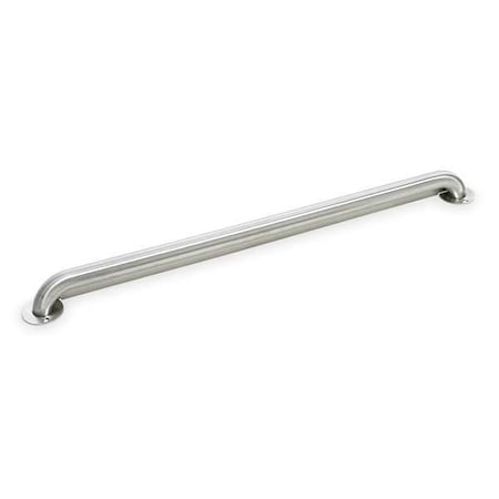 Bradley Front Mounted Grab Bar, 36" L, 3-1/8" H, Satin SA70-001360