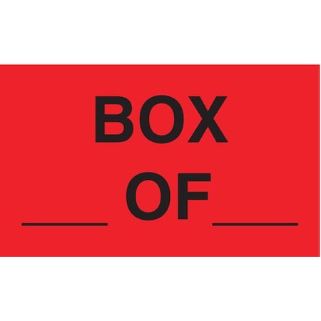 Tapecase 3" x 5" Adhesive Back Shipping Labels, Box _ of _, Pk500 16U794