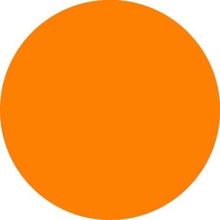 Tapecase Blank Inventory Control Label Orange, Pk1000 16U822