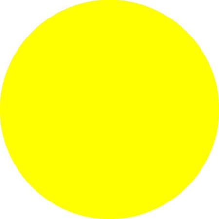 Tapecase Blank Inventory Control Label Yellow, Pk1000 16U823