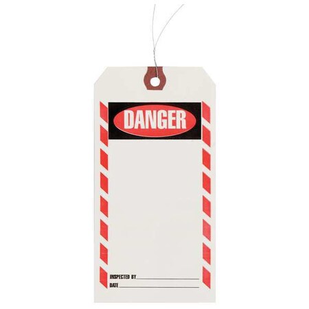 Zoro Select Tag, Paper, 3 1/8 in Width, 6 1/4 in Height, , 1000 PK 1HAB8