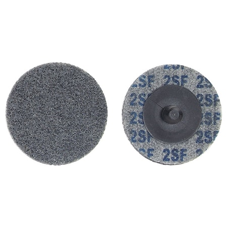 Norton Abrasives Unitized Wheel, 2 Diax1/4 W, TR Attach, FN 66261014889