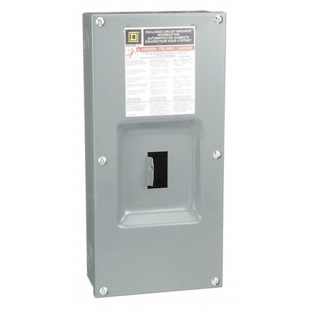 Square D Circuit Breaker Enclosure, Surface, NEMA 1 FA100S