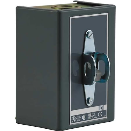Square D Manual Motor Switch, 30 A, 3 P, 3 Phase, Toggle, Type K, Class 2510 Series, NEMA 1 2510KGJ2
