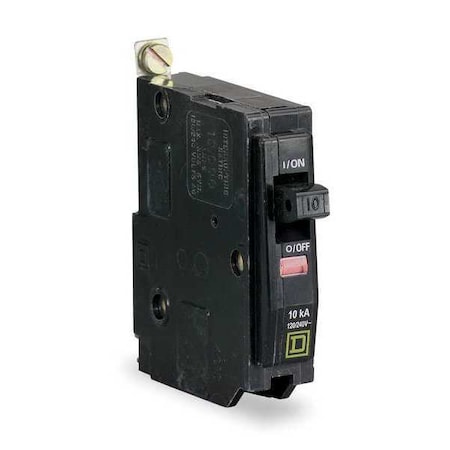 Square D Miniature Circuit Breaker, QO Series, 30A, 1 Pole, 120/240V AC, 10kA at 120/240V AC QOB130HID