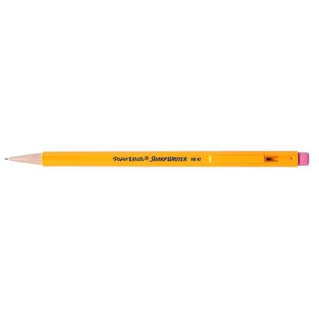 Paper Mate Mechanical Pencil, 0.7mm, Yellow, PK12 3030131