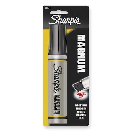 Sharpie Magnum Extra Large Chisel Tip Black Permanent Marker in the Writing  Utensils department at