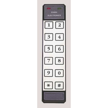 Essex All-In-One Reader/Access Controller Keypad, Thinline 2x6 K1-26S