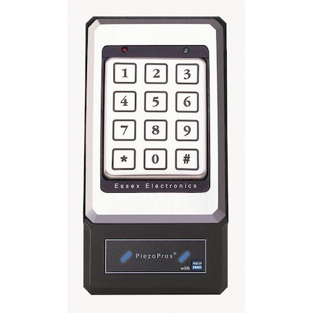 Essex Keypad/Proximity Card Reader, Genuine HID Technology PPH-103-SN