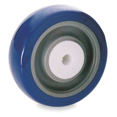 Zoro Select Caster Wheel, 250 lb., 5 in D x 1-1/4 in 1KB23