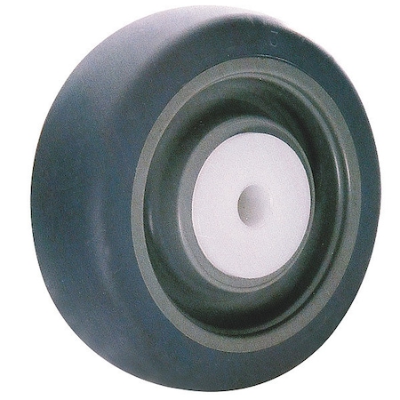 Zoro Select Caster Wheel, 200 lb., 5 D x 1-1/4In 1KB17