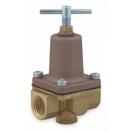Watts Pressure Regulator, 1/4 In, 1 to 25 psi 1/4 26AA