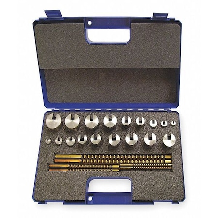 Hassay Savage Co Keyway Broach Set, No 40 Metric 15440