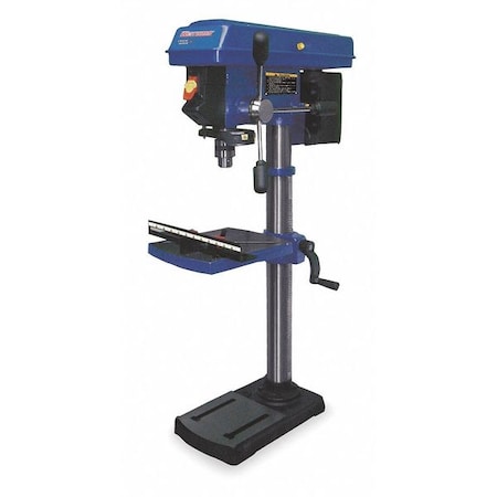 Westward Bench Drill Press, Belt Drive, 1/3, 120 V, 12" Swing, 12 Speed 1KEN4