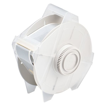 Brady Label Tape Cartridge, Metallic Silver, Labels/Roll: Continuous 76707