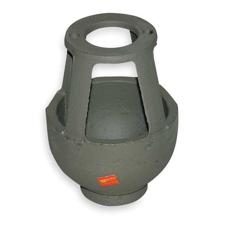 Watts Air Gap, 3/4 to 1 In, NPT, Use w/Series 909 909 AGC