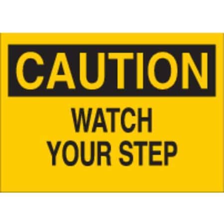 Brady Safety Label, 5 In. W, 3-1/2 In. H, 87782 87782