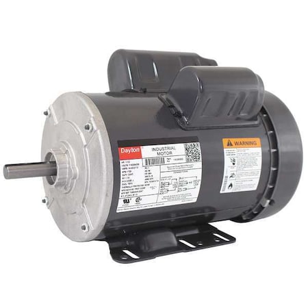 Dayton Capacitor-Start/Run General Purpose Motor, 1 1/2 hp HP, 115/208-230V AC Voltage, 56H Frame 1K066
