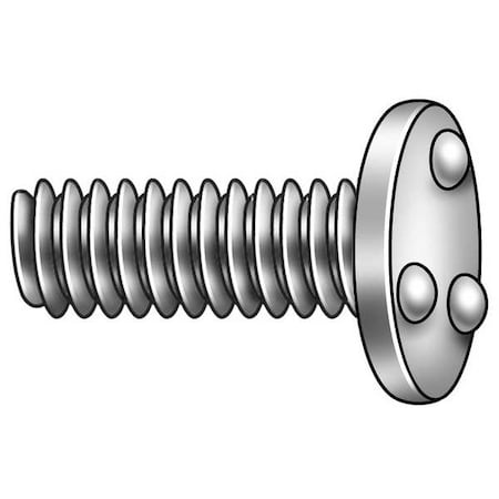 Zoro Select Weld Stud, 1/4"-20, 0.75 in, Top Projection, Steel, Black Oxide Finish, 100 PK 1LAP3
