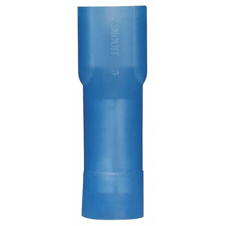 Panduit Female Disconnect, Blue, 16 to 14 AWG, PK10 DNG14-188FB